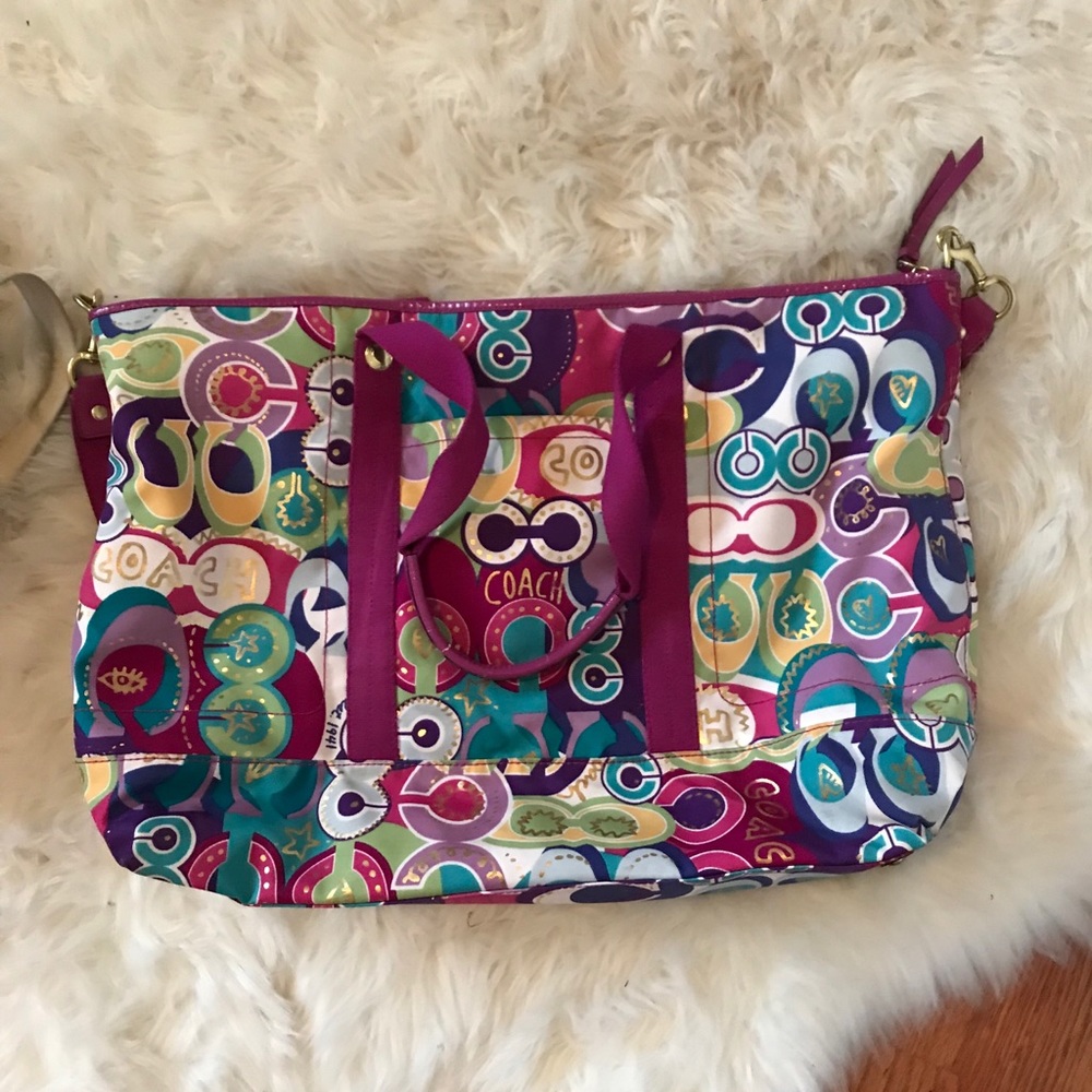 Coach duffle bag